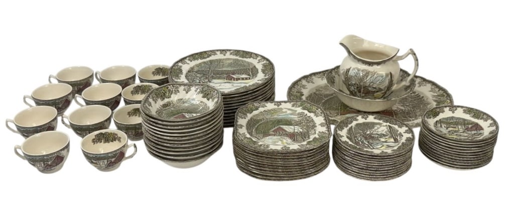 Johnson Brothers The Friendly Village 74pc Svc SET (1 of 8)