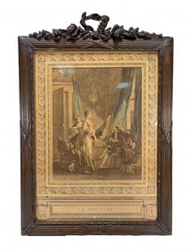 La Toilette French by Nicolas Ponce Print