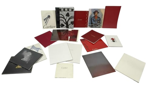 Cartier, Piaget, VCA & Christie's Catalogues 21pcs