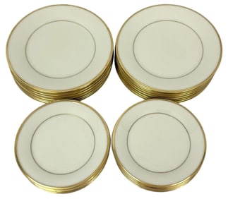 Lenox Eternal Bread & Salad Plates 32pc SET MARKED