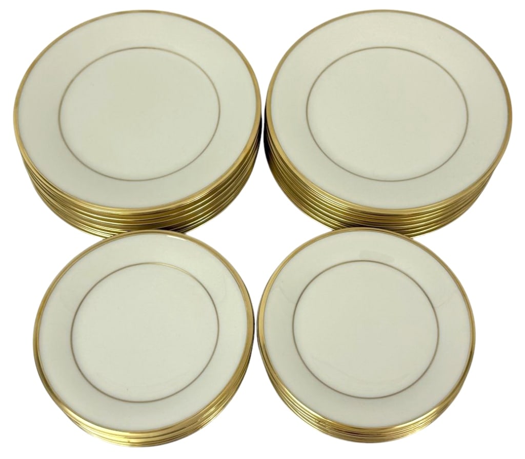 Lenox Eternal Bread & Salad Plates 32pc SET MARKED (1 of 7)