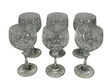 Schott Zwiesel German Gardone Crystal Glasses 6pc