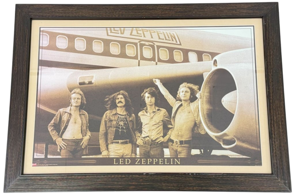 Framed Led Zeppelin Poster Photograph by Bob Gruen (1 of 4)