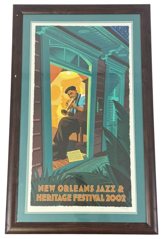 New Orleans Jazz & Heritage Festival 2002 Poster (1 of 8)