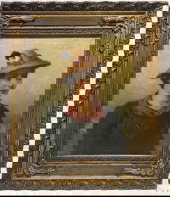 Georg Fishhof (1859-1914) Oil Painting on Canvas