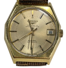 Longines Admiral Chronometer Gold Filled Watch