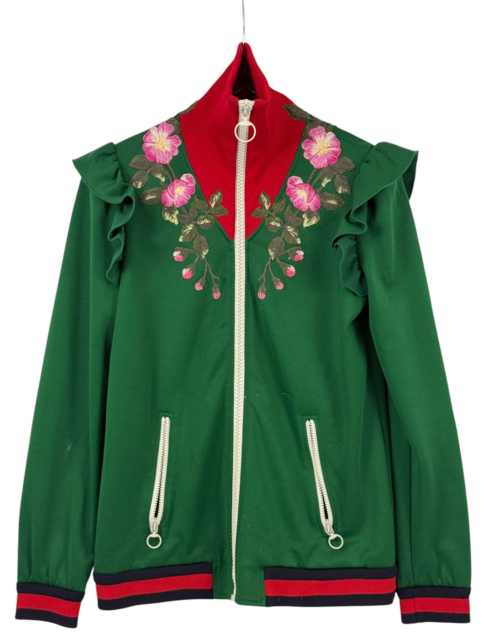 Gucci 'Hollywood' Embroidered Zip-Up Jacket (1 of 14)