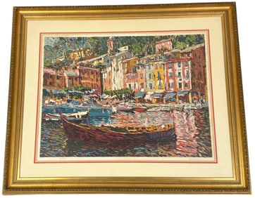 Marco Sassone Colori di Portofino Color Serigraph