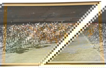 Nude Cyclists Queen Promotion Shoot Photograph '78