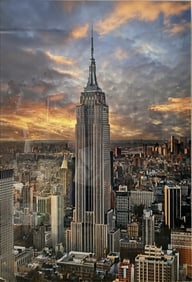 Peter Lik (1959) Empire State L/E Photo SIGNED