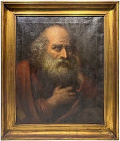 G. Torres, 1871 Oil Painting on Canvas SIGNED