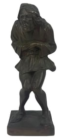 Antique Hunchback of Notre Dame Bronze Sculpture