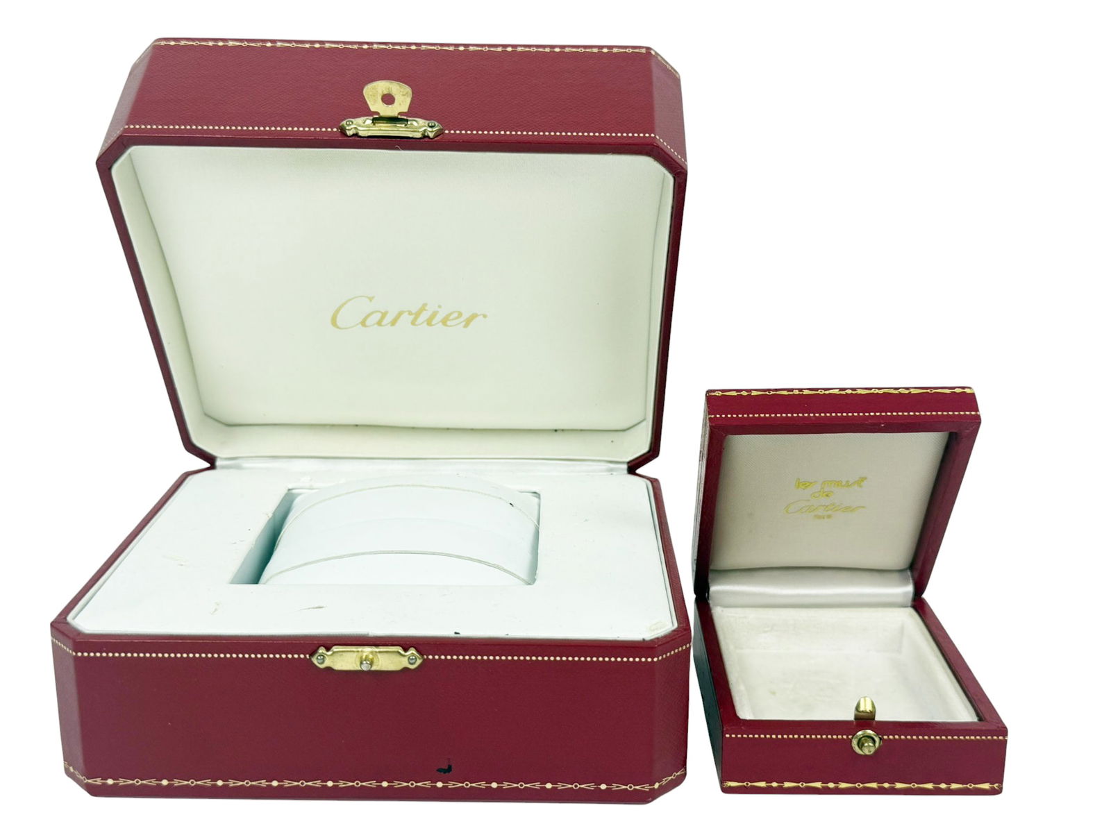Cartier Watch & Jewelry Presentation Boxes 2pc LOT (1 of 4)