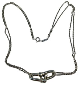 Tiffany Hardware Double Link Necklace