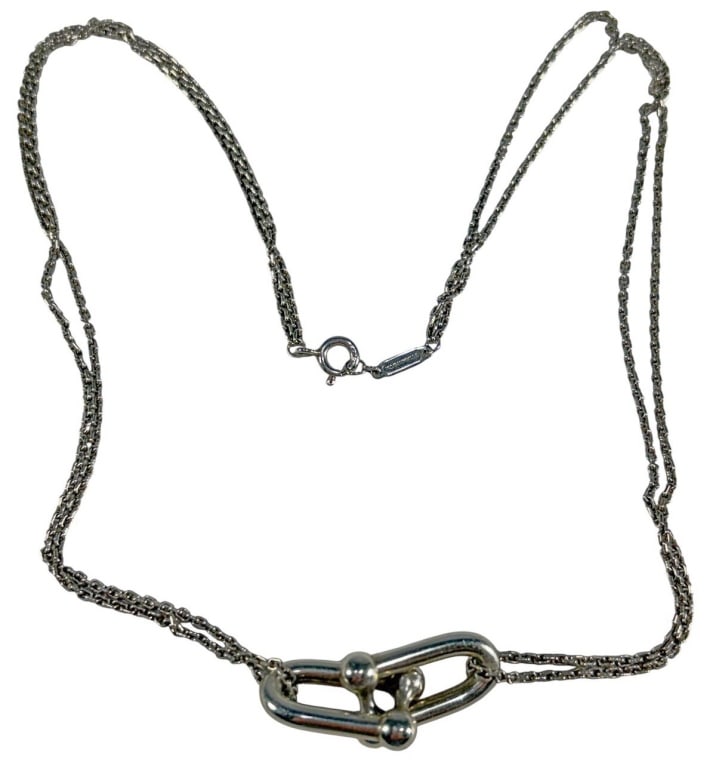 Tiffany Hardware Double Link Necklace (1 of 5)