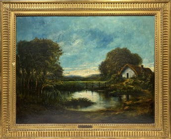 Leon V. Dupre B. 1816 French Oil Painting on Wood