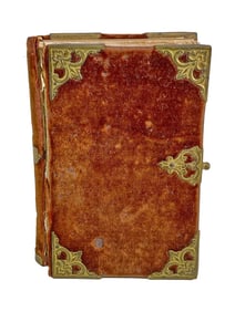 1853 French Confession Miniature Book by Roquette