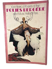 1977 Folies Bergere Music Hall Paris Posters Book