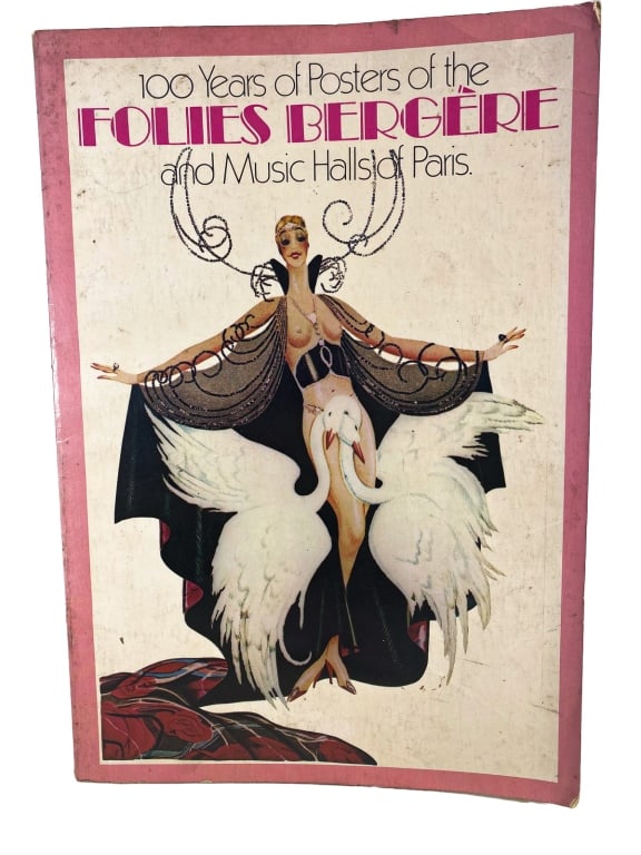 1977 Folies Bergere Music Hall Paris Posters Book (1 of 17)