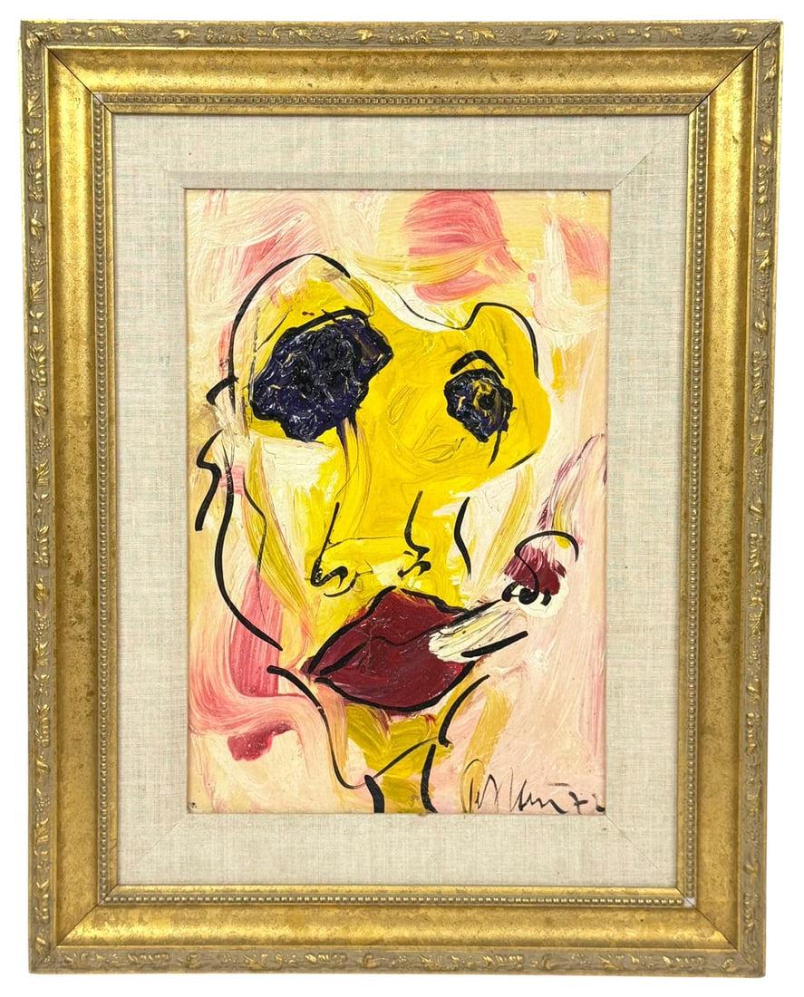 Peter Keil Abstract Portrait Oil Painting / Canvas (1 of 12)