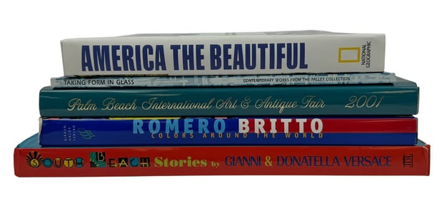 Artwork & Photography Coffee Table Books 5pc LOT