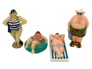 Boston Warehouse Trading Corp Novelty Candles 4pcs