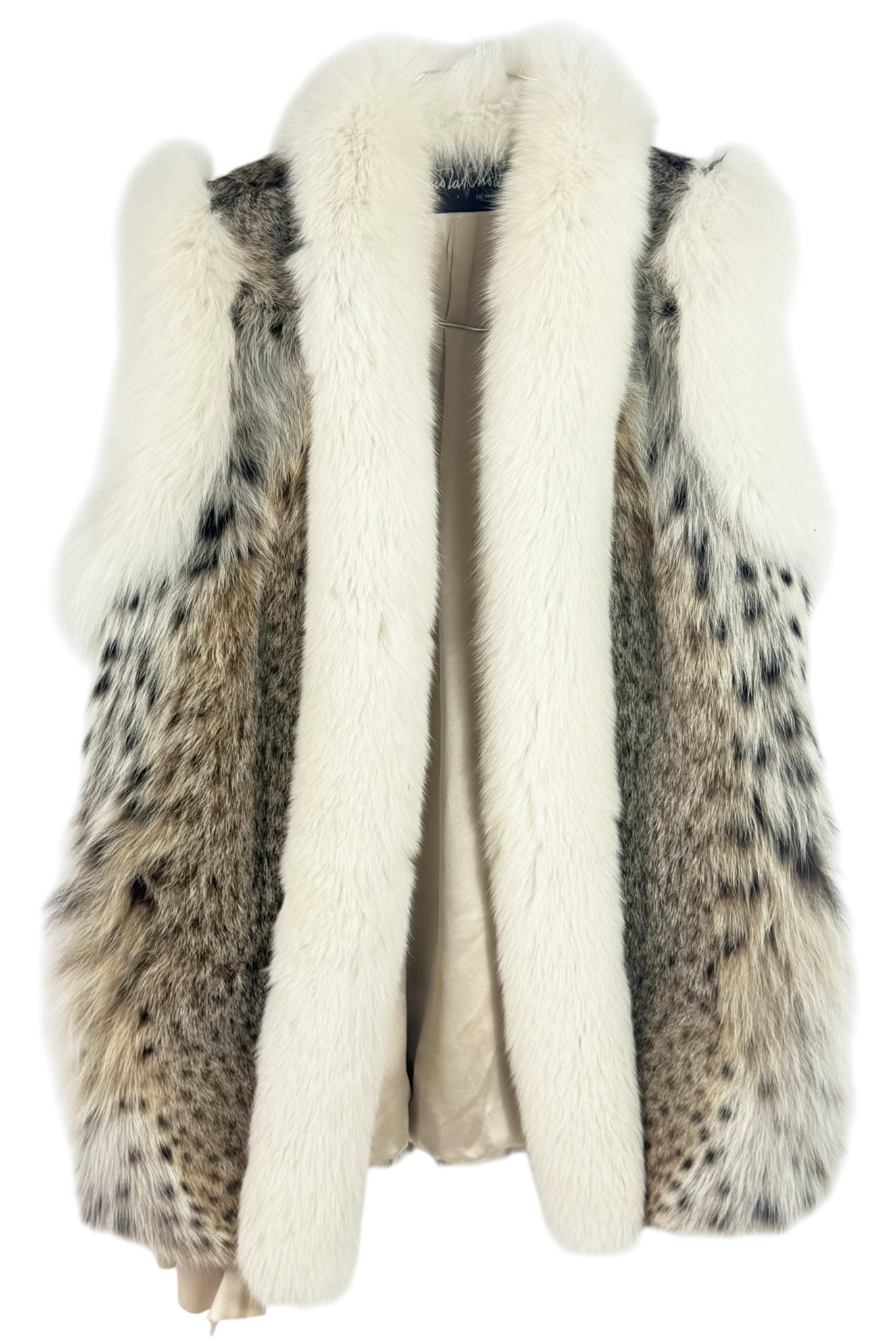 Zandra Rhodes London New York Designer Fur Vest (1 of 10)