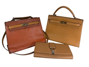 Designer Inspired Birkin & YSL Handbags 3pc LOT