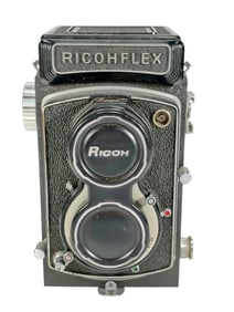 1950s Ricohflex, Japan Twin Lens Reflex Camera