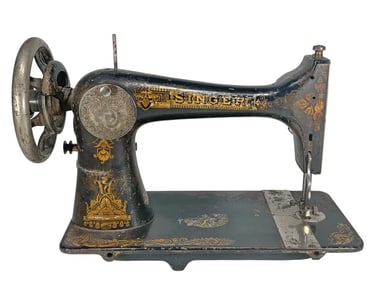 1908 Singer 27 Sphinx Egyptian Sewing Machine