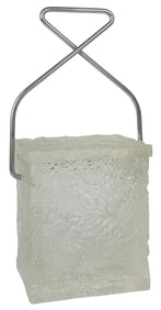 Mid-Century Modern Wilardy Clear Lucite Ice Bucket