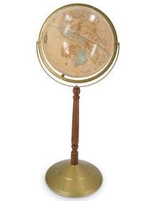 Cram's Imperial Vintage World Globe & Stand