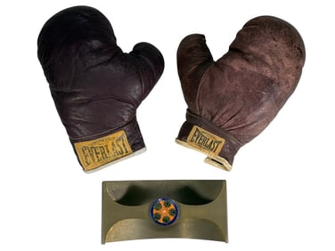Metal Arts Blotter & Everlast Kids Gloves 3pcs