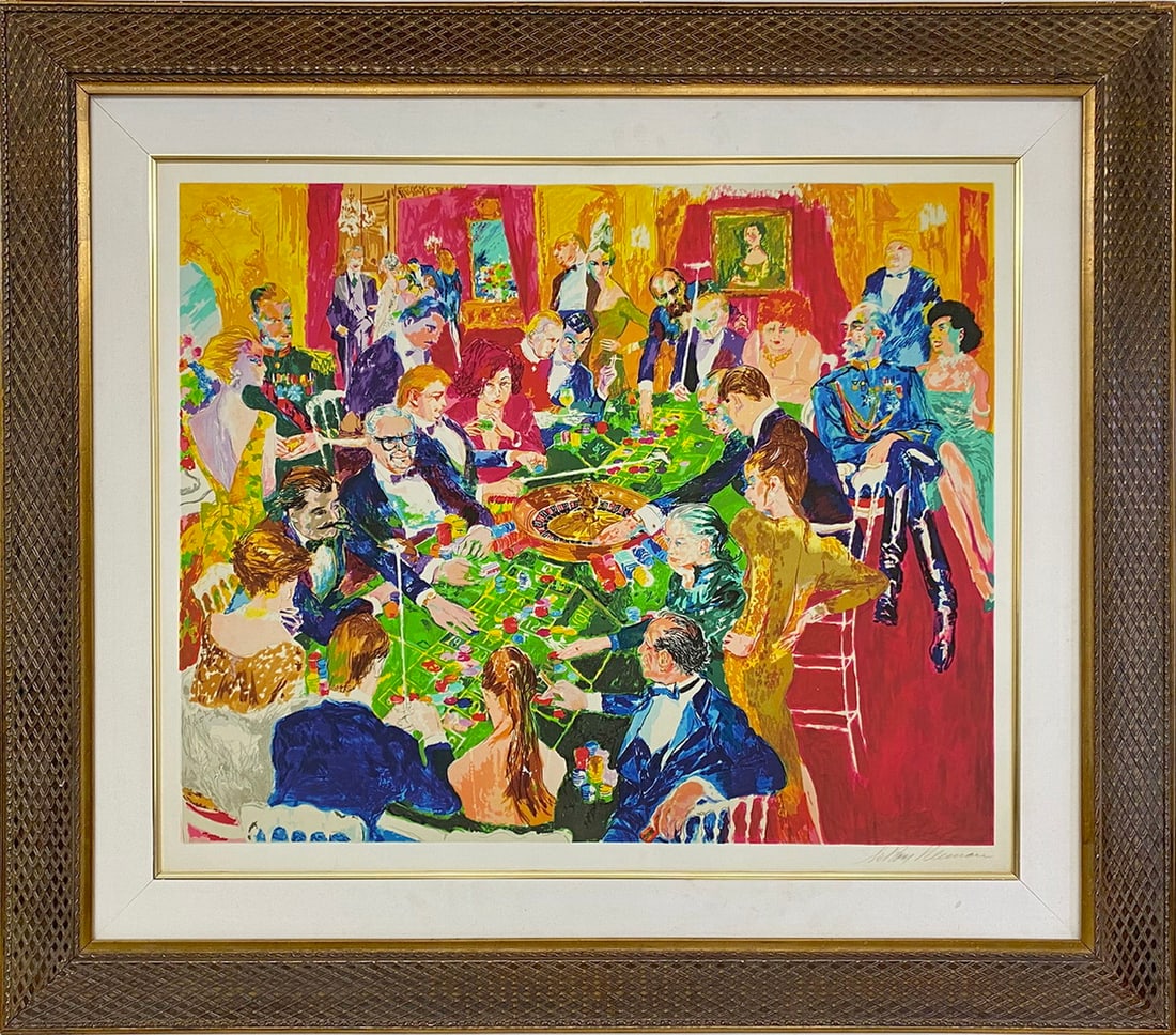 LeRoy Neiman b.1921 Baden-Baden Art Print Poster (1 of 6)