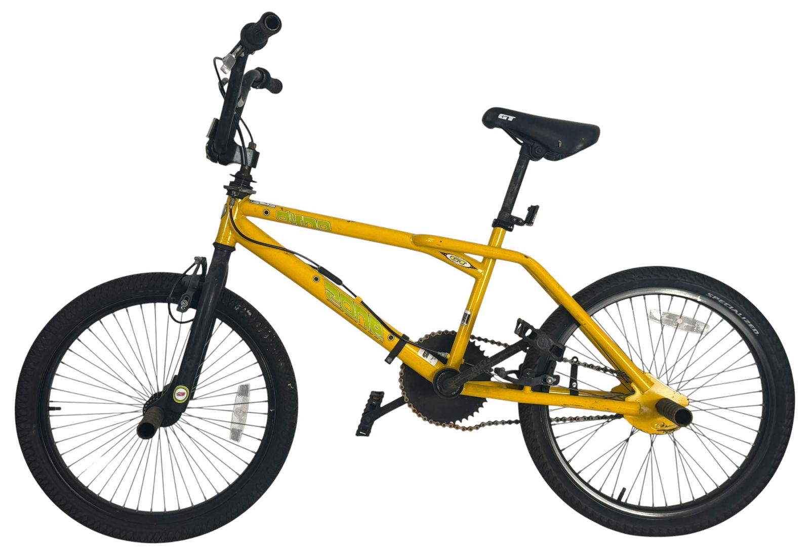 GT Dyno Zone BMX 20" Freestyle Yellow Trick Bike (1 of 8)