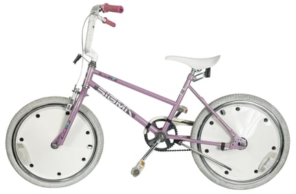 1987 Pink Huffy Sigma BMX Freestyle Bike w/ Mag Wheels