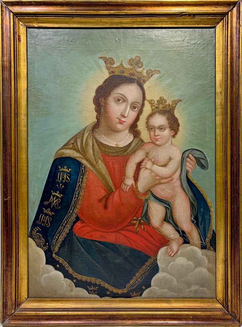 Our Lady of the Refuge Oil Painting on Canvas (1 of 6)