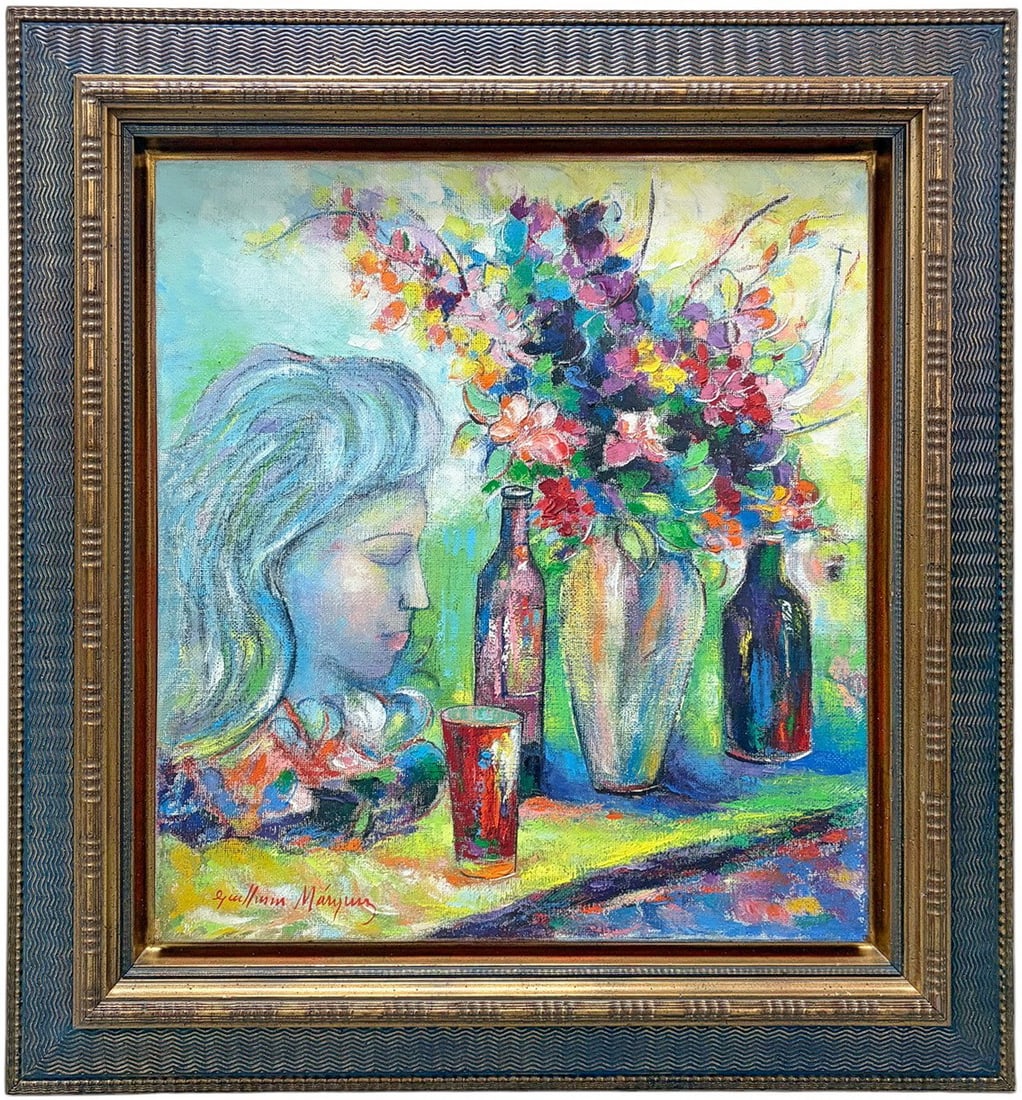 G. Marquez B.1944 Venezuelan Painting SIGNED (1 of 5)