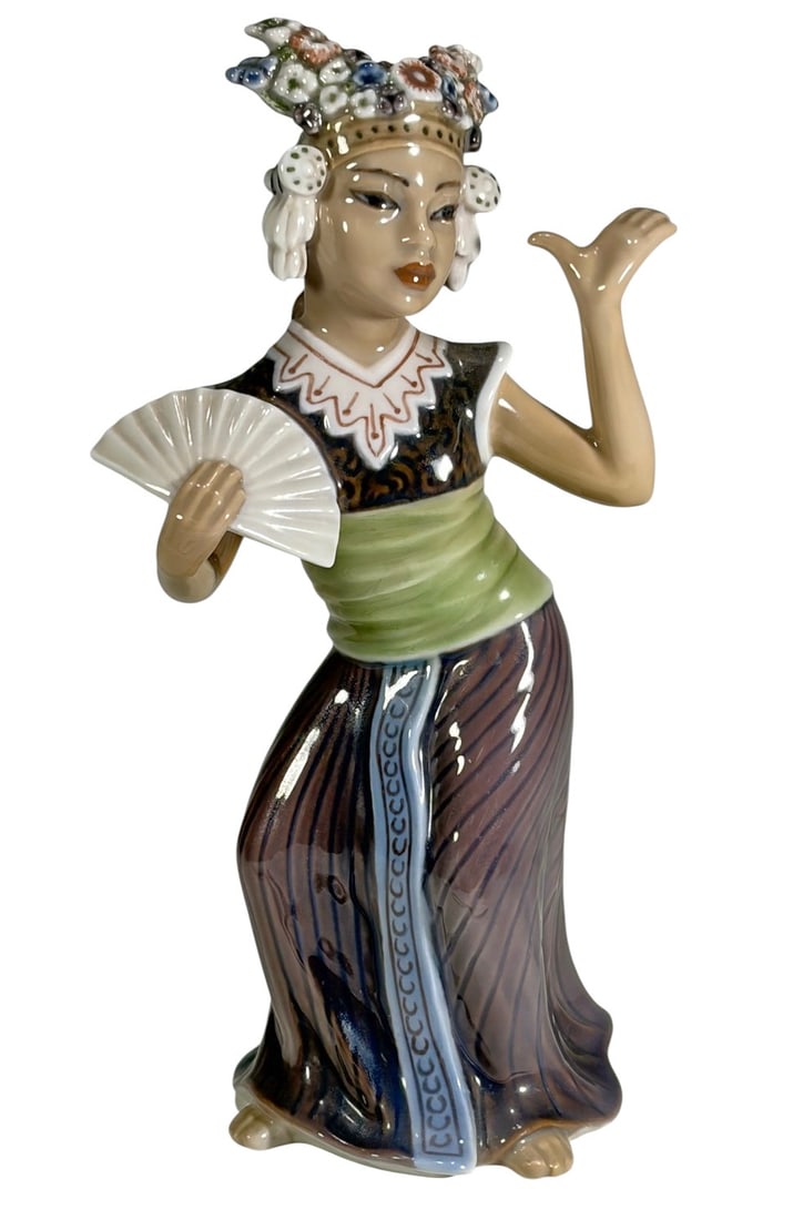 Dahl Jensen Copenhagen Aju Sitra Porcelain Fig (1 of 6)