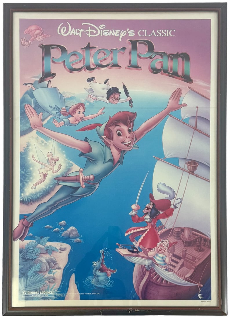 Walt Disneys Classic Peter Pan Theatrical Poster (1 of 4)