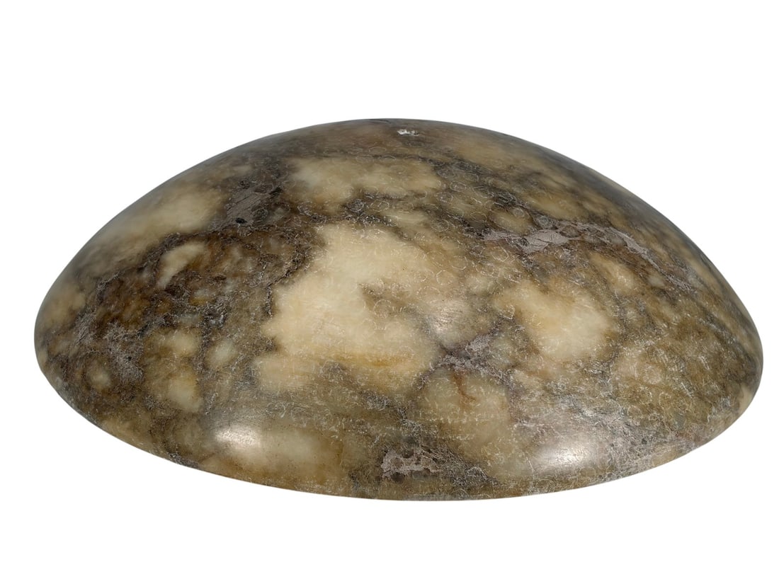 Vintage French Alabaster Chandelier Bowl (1 of 4)