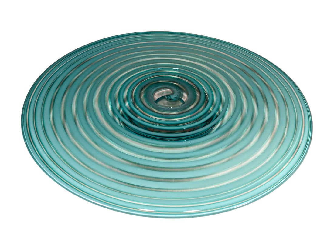 Vintage Venetian Style Art Glass Large Dish (1 of 4)