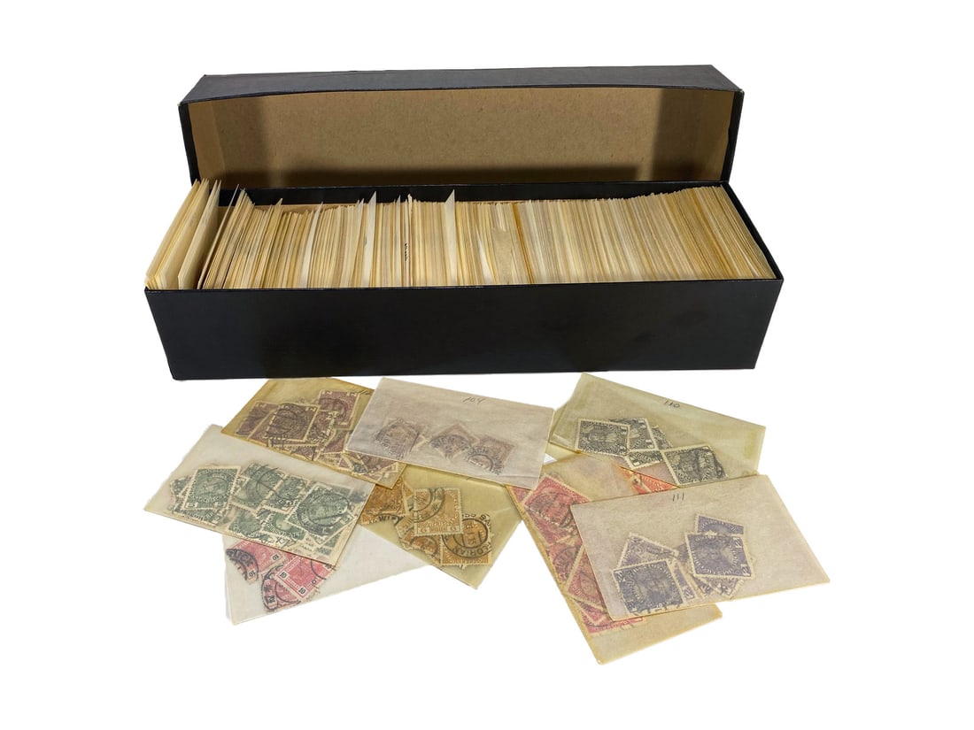 Turkish & Austrian Antique Stamps approx. 2000pcs (1 of 3)