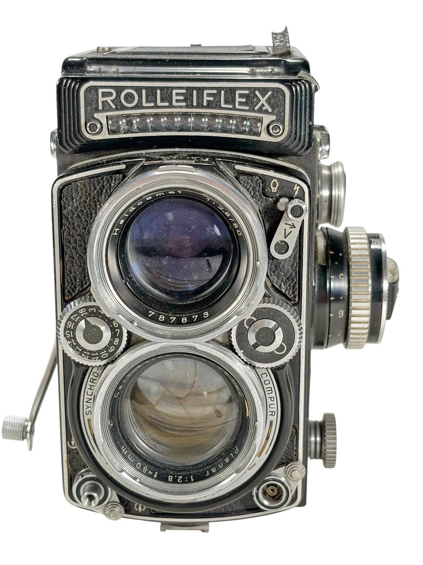Rolleiflex German 2.8E Film Camera 80mm w/ Zeiss (1 of 9)