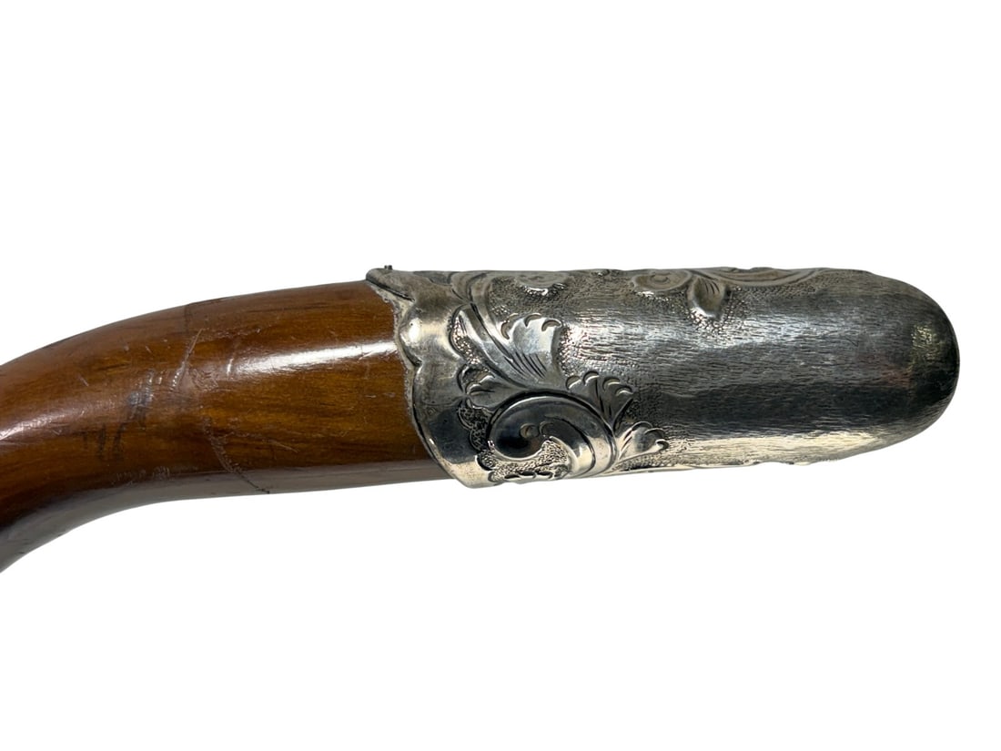Antique European Silver & Wood Cane (1 of 5)