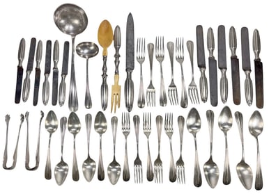 Antique French Christofle Flatware 42pc SET