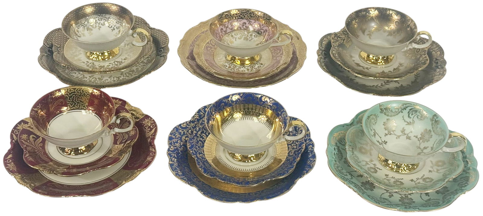 Eberthal Bavaria German Tea Set Svc for 6 18pc SET (1 of 9)