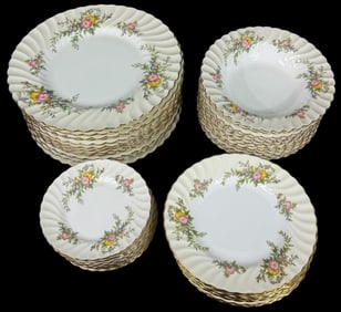 Minton York English Bone China Dinnerware 47pc SET