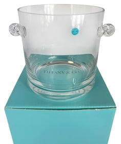 Tiffany & Co. Clear Crystal Champagne Ice Bucket
