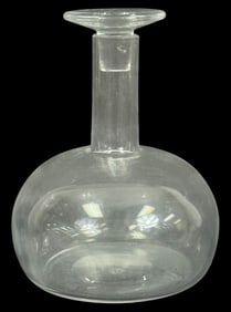 Baccarat Modernist Crystal Decanter w/ Stopper